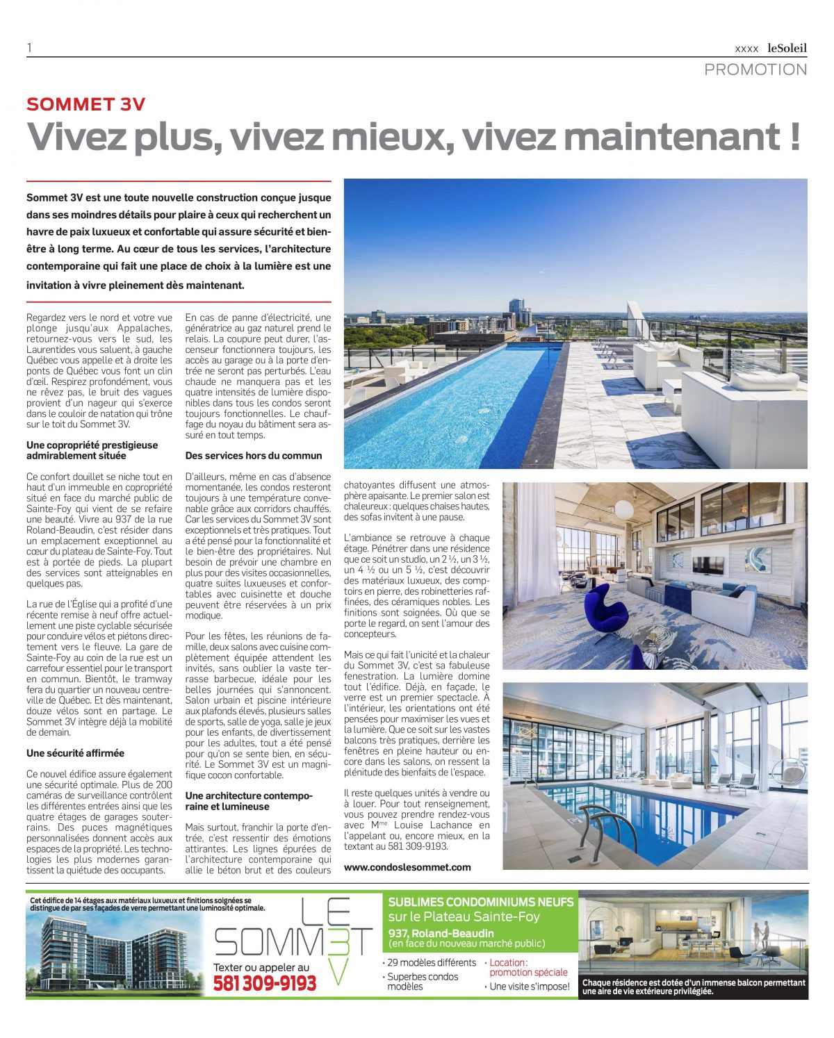 Revue de presse - Le Sommet 3V